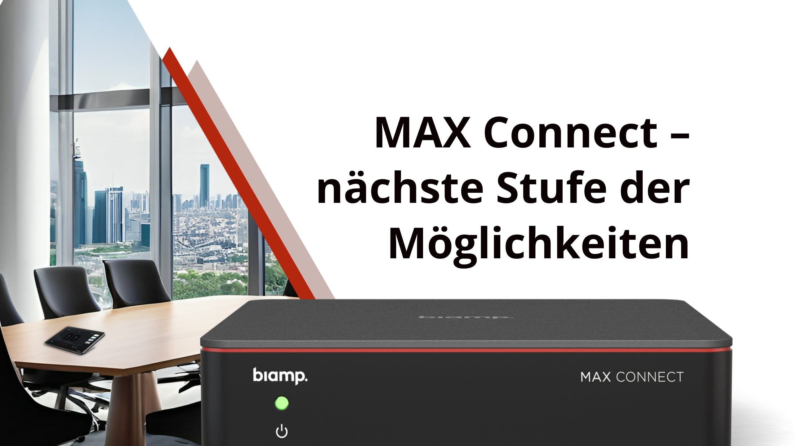 MAX Connect – die nächste Stufe der Möglichkeiten