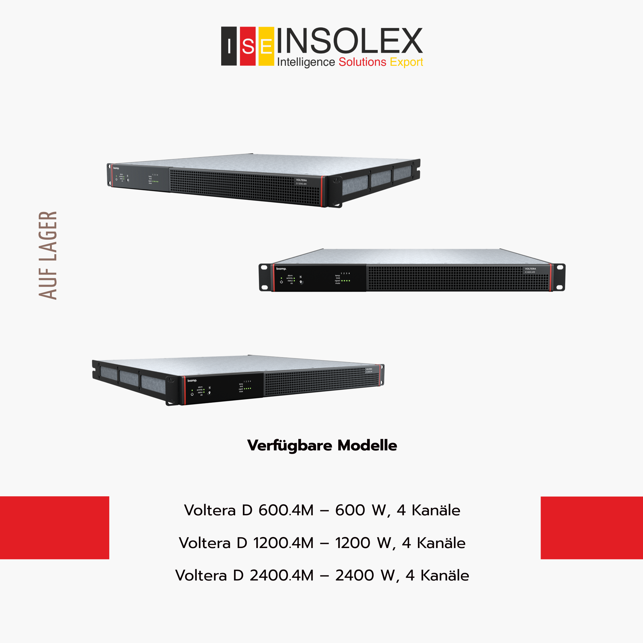Biamp Voltera Series – jetzt auf Lager. Keine Wartezeit, keine Kompromisse