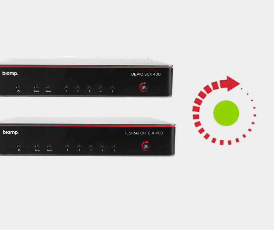 TesiraFORTÉ X- und Devio SCX-Geräte verfügen über Biamp Launch
