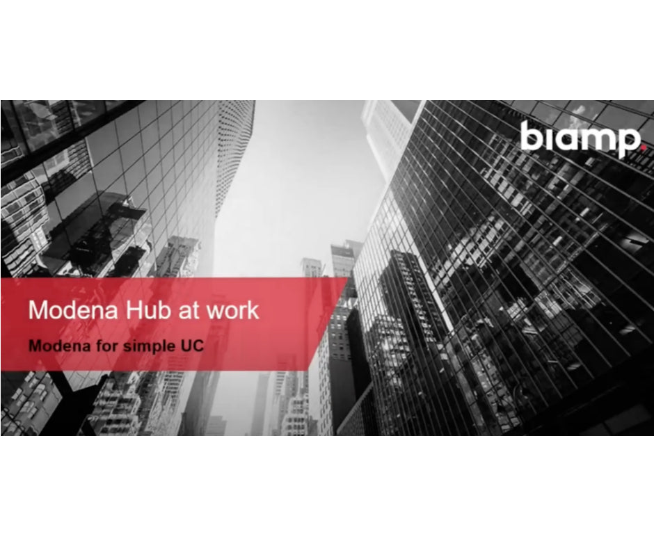 Modena Hub - Verbindung und Einrichtung von Modena für Simple UC