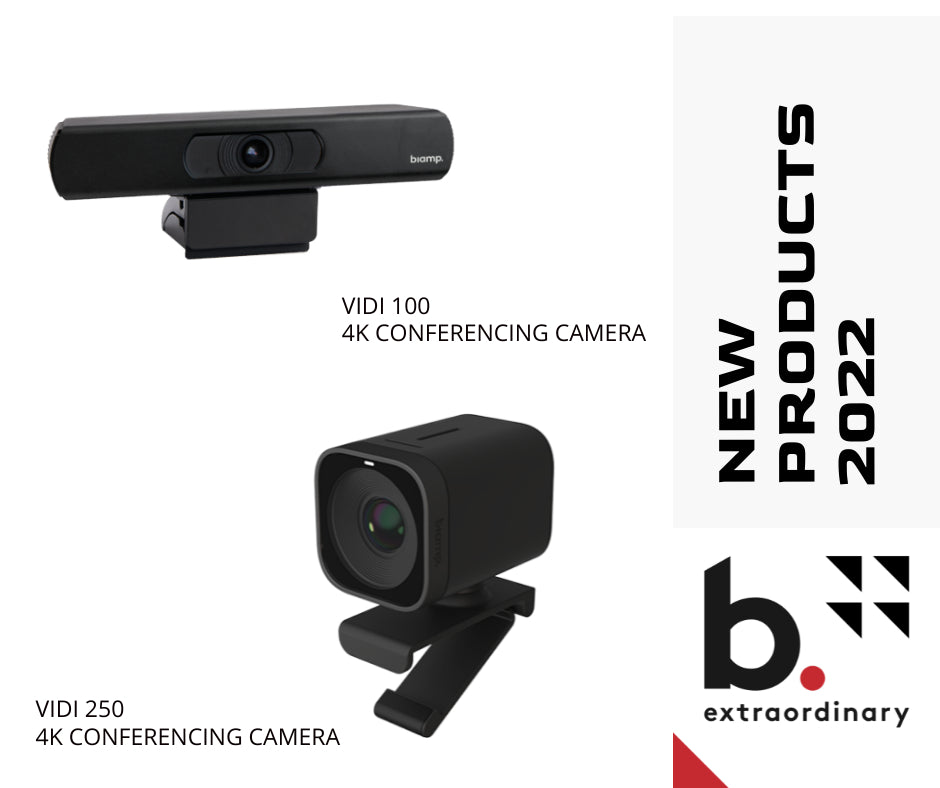 Biamp stellt Vidi-Konferenzkameras vor