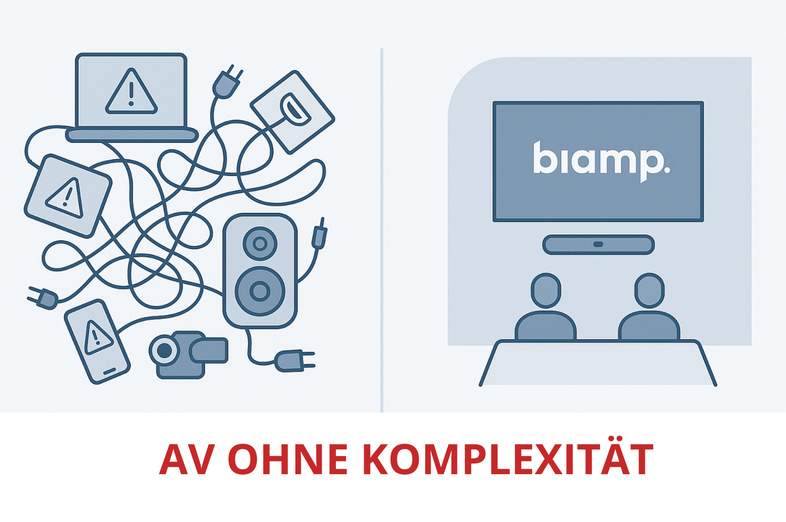 Professionelle AV-Technik leicht gemacht: Biamp für jedes Büro