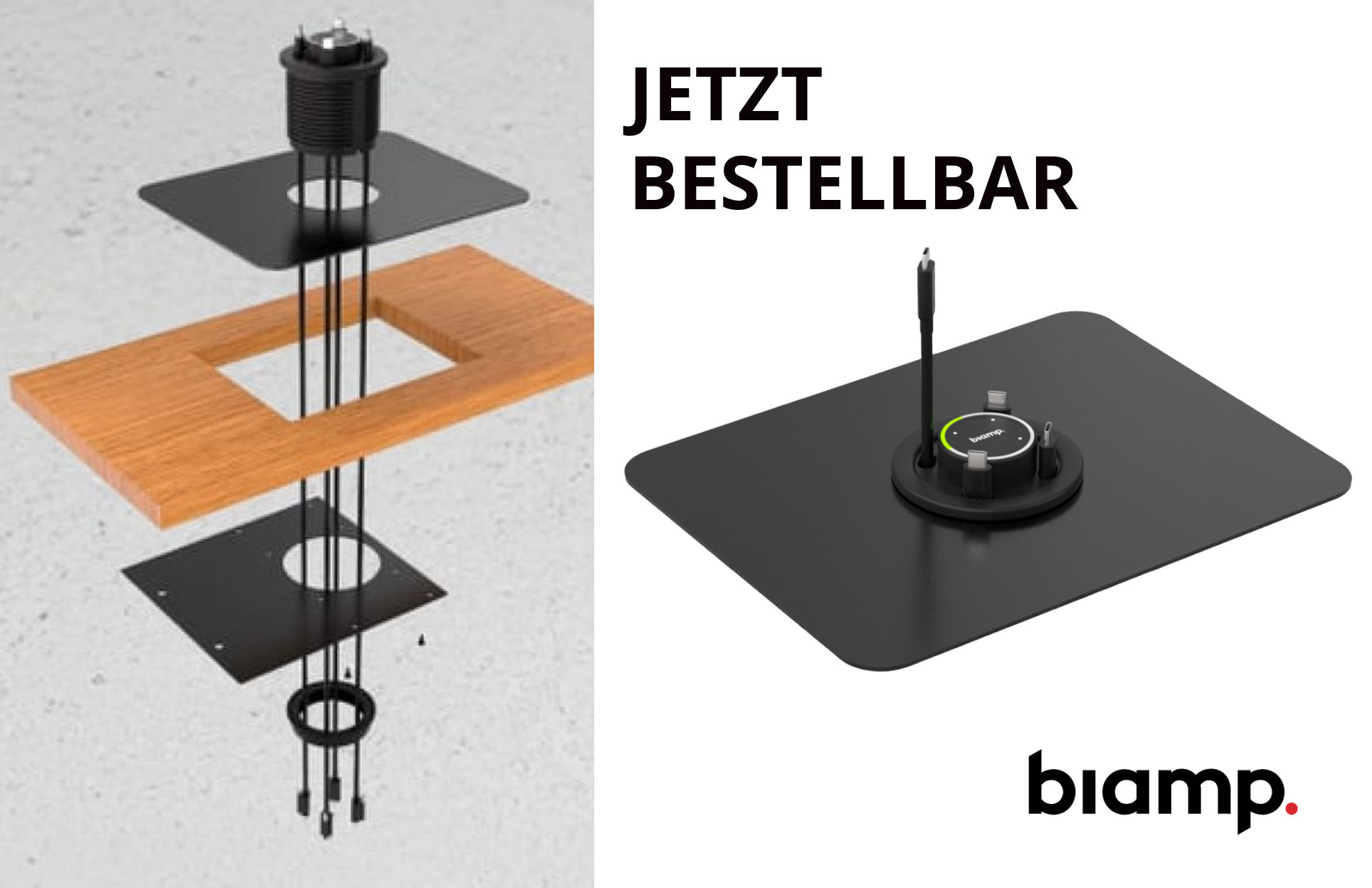 Neue Tischadapter: EasyConnect MPX TA 203x260 und EasyConnect MPX TA 203x508