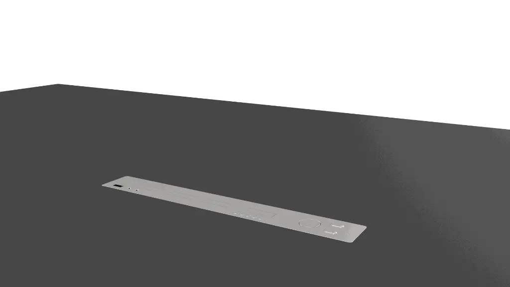 AE-Smart AX-15MG – motorisierter Einbaumonitor mit ausfahrbarem Mikrofon