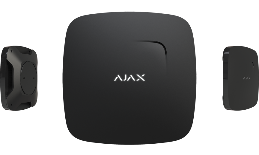 AJAX FireProtect Plus Rauchmelder schwarz